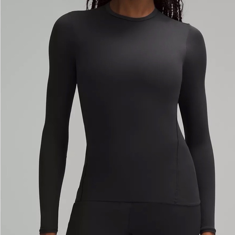 Wundermost Ultra-Soft Nulu Crewneck Long-Sleeve BLACK XS/4